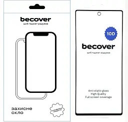 Скло захисне BeCover Google Pixel 6A 10D Black (711488) - мініатюра 2