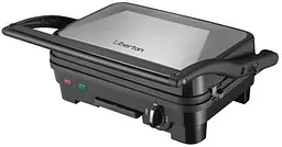 Електрогриль Liberton LPG-1401, Inox/чорний, 1800W
