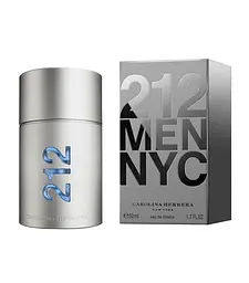 Оригінал Carolina Herrera 212 Men 50 мл Туалетна вода - мініатюра 2