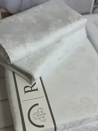 Постільна білизна Elyen White Жаккард Romeo Home pbe0051836 - мініатюра 3