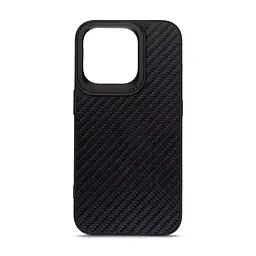 Чохол до мобільного телефона Harder Carbon Pattern Apple iPhone 14 Pro Black (ARM76779) - мініатюра 1