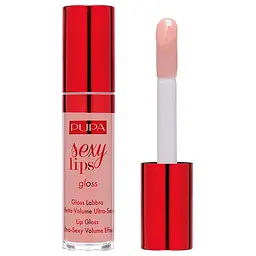 Блиск для губ Pupa Ultra Sexy Volume Effect відтінок 01 (Audacious Nude) 5 мл (020090A001) - мініатюра 2
