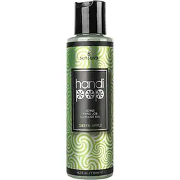 Гель для масажу Sensuva Handipop Green Apple, 125 мл