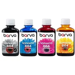 Комплект чорнил Epson L100/L200/L300, Black / Cyan / Magenta / Yellow Barva teh0023424