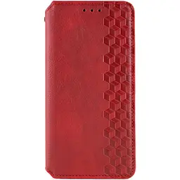 Чохол-книжка Rubic Leather Case для Redmi Note 13 Pro 5G/ Poco X6 5G Red [120837]