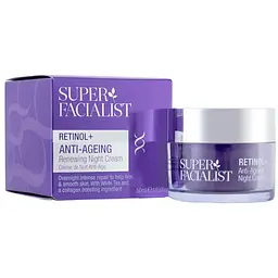 Крем для обличчя нічний Super Facialist Retinol+ Anti-Aging Renewing 50 мл