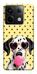 TPU чохол Demsky Pinky dolmatin для Xiaomi Redmi Note 13 Pro 4G