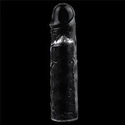 Насадка на пеніс Lovetoy Flawless Clear Penis Sleeve Add 2 19 см прозорий - мініатюра 5