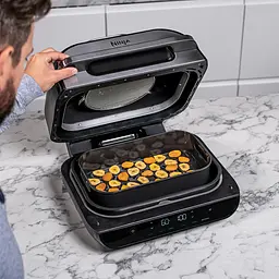 Мультигриль Ninja Foodi MAX Health MultiGrill & Air Fryer з Сooking probe (AG551EU) - мініатюра 8