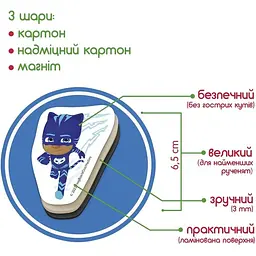 Набір магнітів Magdum Герої в масках Правила героїв МЕ 5031-32 - мініатюра 4