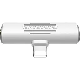 Перехідник Borofone BV7 Light Lightning digital 3.5 audio converter White - мініатюра 2