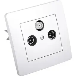 Розетка Brille TB-FM + TV + Sat sl (L15-078) - мініатюра 3