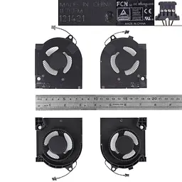 Вентилятори для Dell G15, 5510 5511 5515, 5520 RTX3070, (12V CPU+GPU, FNCW DFSCK22105182Q, FNCV DFSCK22115181T) - мініатюра 3