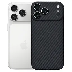 Чохол до мобільного телефона BeCover FIBRA Carbonite MagSafe Apple iPhone 17 Pro Max Black (715410)