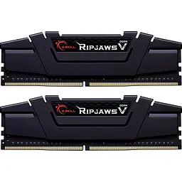 Модуль пам'яті DDR4 G.Skill Ripjaws V 2x16GB 3600MHz Classic Black (F4-3600C18D-32GVK) [94521] - мініатюра 1