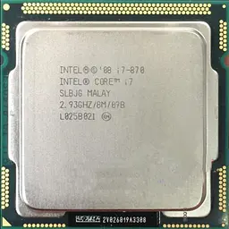 Процесор Intel Core i7-870 2.93-3.6 GHz, LGA1156 95W Б/В