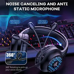 Навушники Onikuma Gaming with LED X7 - мініатюра 9