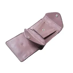 Чоловічий шкіряний портмоне рожевий GRANDE PELLE 11.5х9х1.5 см acs0032097 - мініатюра 4