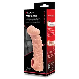 Насадка на член Kokos Cock Sleeve CS 007, S - мініатюра 11