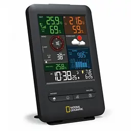 Метеостанція National Geographic Weather Center 5-in-1 256 colour Black (9080500) - мініатюра 2