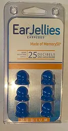 Беруші Earjellies багаторазові силіконові 3 пари M (1105-02)
