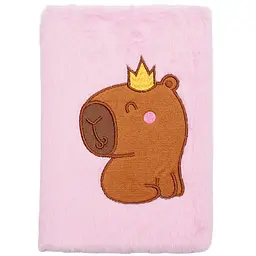 Блокнот плюшевий ZiBi Kids Line Capybara 3 А5 80 аркушів у клітинку, дизайн в асортименті (ZB.700017) - мініатюра 10