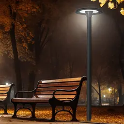 LED світильник парковий VIDEX SLP01 IP65 120W 16800Lm 3000/5000/6500K 220V - мініатюра 6