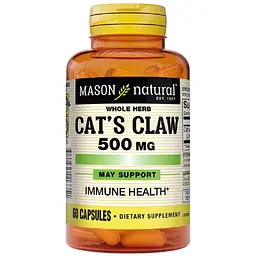 Котячий кіготь Mason Natural 500 мг 60 капсул