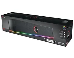 Компьютерная колонка Trust GXT 619 Thorne RGB Illuminated, саундбар для ПК и ноутбука - мініатюра 5