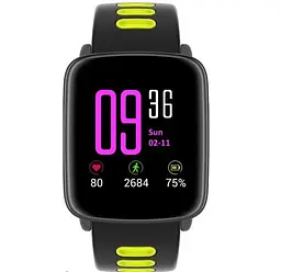 Розумний годинник Nomi Watch W20 водонепроникний спорт браслет ip68 - мініатюра 9