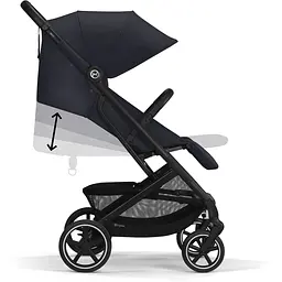 Коляска Cybex Beezy Dark Blue (з бампером) (524000159) - мініатюра 4