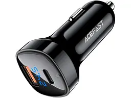 Автомобільний зарядний пристрій Acefast B4 Fast Charge Car Charger 66 W Black (AFB4B) - мініатюра 3