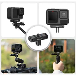Магнітне кріплення Telesin S7-JBK-08-TGP для GoPro HERO13 [142302] - мініатюра 3