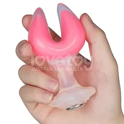 Анальна пробка Gemoria Moonlight Glow 11.2 см (рожевий) - мініатюра 18