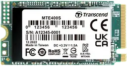 SSD M.2 накопичувач Transcend MTE400S 256GB (TS256GMTE400S)