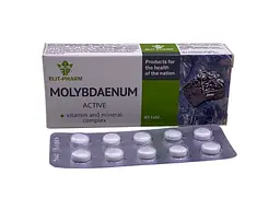 Дієтична добавка Elit-Pharm Молібден 40 таблеток - мініатюра 2