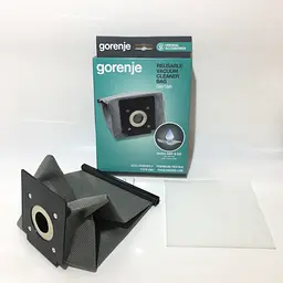 Мішок тканинний + фільтр для пилососу Gorenje VCK1300EA, VCK1400EA, VC1411B, VC1411CMBU, 570742 - мініатюра 3