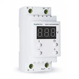 Двомодульне реле напруги HS Electro УКН2-40с (51-00003)