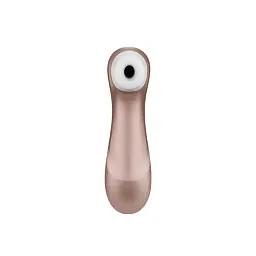 Вакуумний кліторальний стимулятор з вібрацією Satisfyer Pro 2 Next Generation золотий - мініатюра 2