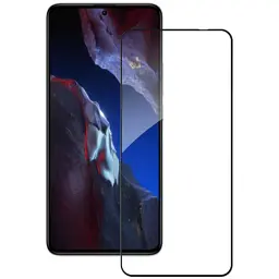 Скло захисне ACCLAB Full Glue Xiaomi PocoF5 Pro Black (1283126589959) - мініатюра 2