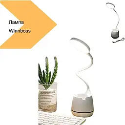 Лампа настільна WinnBoss LED сенсорна зі склянкою для ручок (42662-1933_192) - мініатюра 3