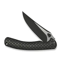 Ніж складаний Weknife Dracarys Bohler M390 титан 6AL4V чорний clip-point - мініатюра 4