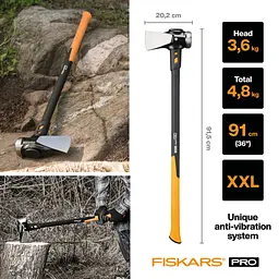 Сокира-молот Fiskars IsoCore (XXL) 8 lb / 36 "(156008) 1020220