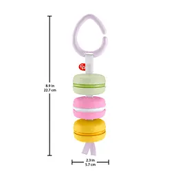 Іграшка-підвіска Fisher-Price Мій перший макарун (GRR45) - мініатюра 3