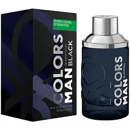 Туалетна вода United Colors of Benetton Colors de Benetton Man Black 100 мл (65143199/65143197) - мініатюра 3