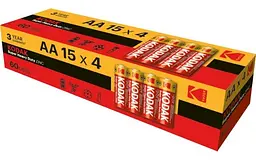 Батарейка Kodak Super Heavy Duty AA/R06 60шт/уп (30411708/B) - мініатюра 2
