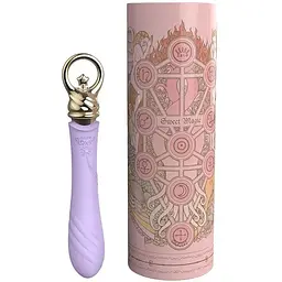 Вібратор для точки G із підігрівом Zalo Sweet Magic Courage Fantasy Violet - мініатюра 9