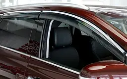 Дефлектори вікон вітровики Kia Sorento 2015- З Хром Молдінгом