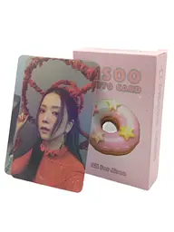 Ломо Картки Lomo Card China Blackpink Jicoo Blackpink Jicoo Блекпінк Джису голографічні СС C BP 12