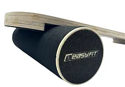 Балансувальна дошка EasyFit баланс борд з валиком чорний - мініатюра 4